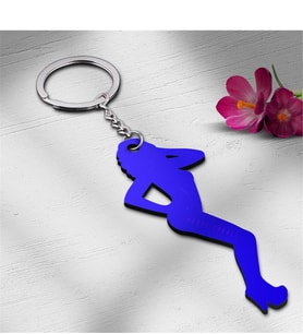 BK Gift Kişiye Özel Sexy Girl Anahtarlık - A7