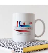 BK Gift Kişiye Özel Mesleki Fransızca Öğretmeni Beyaz Kupa Bardak - 2