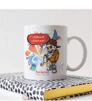 BK Gift Kişiye Özel Mesleki Resim Öğretmeni Beyaz Kupa Bardak - 1