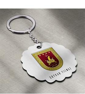 BK Gift Kişiye Özel Türk Kara Kuvvetleri Anahtarlık