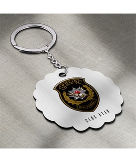 BK Gift Kişiye Özel Polis Özel Harekat Anahtarlık