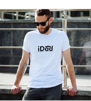 Idad Tasarımlı Beyaz Erkek Tişört - 2