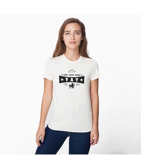 Yay Burcu Tasarımlı Beyaz Bayan Tişört - 1