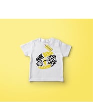 Babalar Gününe Özel Babasının İzinde Tasarımlı Bebek & Çocuk Tişört - 1