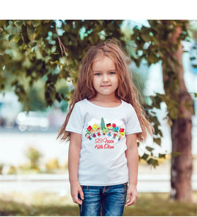 BK Gift 23 Nisan Tasarımlı Beyaz Çocuk Tişört - K1