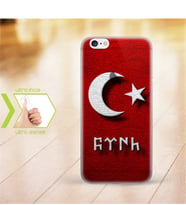 Iphone 6 Plus İnce Şeffaf Silikon Telefon Kapağı (Göktürkçe TÜRK Yazısı-2)