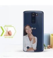 BK Gift Kişiye Özel LG K8 İnce Şeffaf Silikon Telefon Kapağı