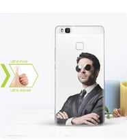 BK Gift Kişiye Özel Huawei P9 Lite İnce Şeffaf Silikon Telefon Kapağı