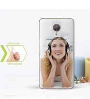 BK Gift Kişiye Özel General Mobile GM5 İnce Şeffaf Silikon Telefon Kapağı