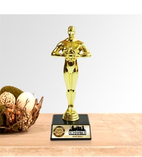 BK Gift Kişiye Özel Yılın En İyi Endüstri Mühendisi Oscar Ödülü