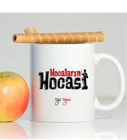 BK Gift Kişiye Özel Hocaların Hocası Beyaz Kupa Bardak - 2-1