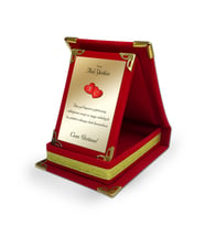 BK Gift Kişiye Özel Mini Plaket (10 Adet)