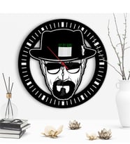 Dekoratif Breaking Bad Tasarımlı Ahşap Duvar Saati - 3