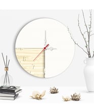 BK Gift Dekoratif Farklı Tasarım Ahşap Duvar Saati - 23