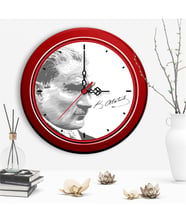 Dekoratif Atatürk Tasarımlı Ahşap Duvar Saati - 3