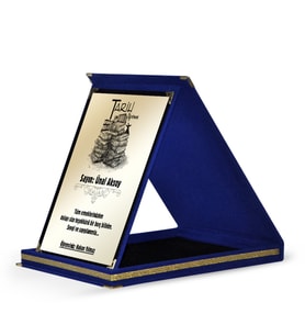 BK Gift Kişiye Özel Tarih Öğretmeni Lacivert Plaket - 2
