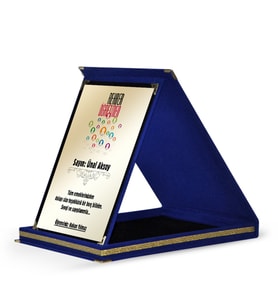 BK Gift Kişiye Özel Rehber Öğretmen Lacivert Plaket