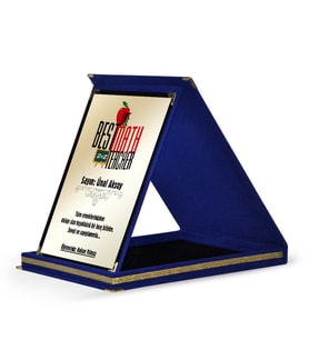 BK Gift Kişiye Özel Matematik Öğretmeni Lacivert Plaket - 3