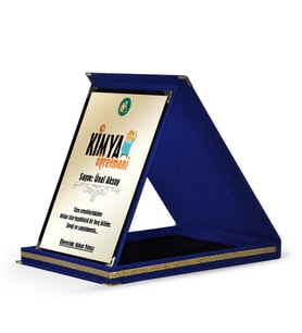 BK Gift Kişiye Özel Kimya Öğretmeni Lacivert Plaket