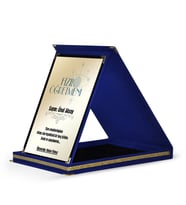 BK Gift Kişiye Özel Fizik Öğretmeni Lacivert Plaket - 1