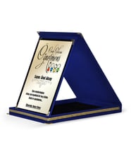 BK Gift Kişiye Özel Çocuk Gelişimi Öğretmeni Lacivert Plaket - 1
