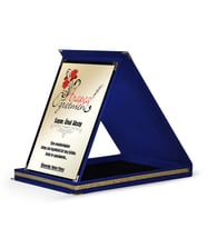 BK Gift Kişiye Özel Arapça Öğretmeni Lacivert Plaket - 1