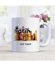 BK Gift Kişiye Özel Mesleki Tarih Öğretmeni Beyaz Kupa Bardak - 002