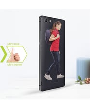 BK Gift Kişiye Özel Casper Via M1 İnce Şeffaf Silikon Telefon Kapağı