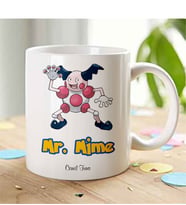 BK Gift Kişiye Özel Pokemon Mr. Mime Beyaz Kupa Bardak