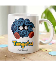 BK Gift Kişiye Özel Pokemon Tangeta Beyaz Kupa Bardak