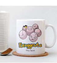 BK Gift Kişiye Özel Pokemon Exeggcute Beyaz Kupa Bardak