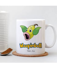 BK Gift Kişiye Özel Pokemon Weepinbell Beyaz Kupa Bardak