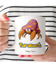 BK Gift Kişiye Özel Pokemon Parasect Beyaz Kupa Bardak