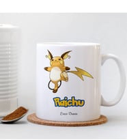 BK Gift Kişiye Özel Pokemon Raichu Beyaz Kupa Bardak