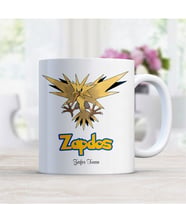 BK Gift Kişiye Özel Pokemon Zapdos Beyaz Kupa Bardak