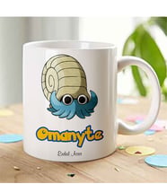 BK Gift Kişiye Özel Pokemon Omanyte Beyaz Kupa Bardak