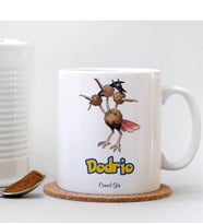 BK Gift Kişiye Özel Pokemon Dodrio Beyaz Kupa Bardak