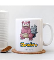 BK Gift Kişiye Özel Pokemon Slowbro Beyaz Kupa Bardak