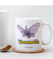 BK Gift Kişiye Özel Pokemon Venomoth Beyaz Kupa Bardak