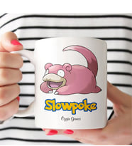 BK Gift Kişiye Özel Pokemon Slowpoke Beyaz Kupa Bardak