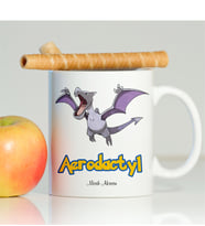 BK Gift Kişiye Özel Pokemon Aerodactyl Beyaz Kupa Bardak
