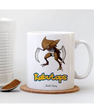 BK Gift Kişiye Özel Pokemon Kabutops Beyaz Kupa Bardak