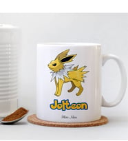 BK Gift Kişiye Özel Pokemon Jolteon Beyaz Kupa Bardak