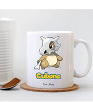 BK Gift Kişiye Özel Pokemon Cubone Beyaz Kupa Bardak