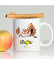 BK Gift Kişiye Özel Pokemon Kingler Beyaz Kupa Bardak