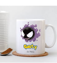 BK Gift Kişiye Özel Pokemon Gasty Beyaz Kupa Bardak