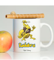 BK Gift Kişiye Özel Pokemon Kadabra Beyaz Kupa Bardak