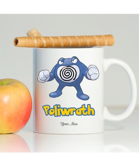 BK Gift Kişiye Özel Pokemon Poliwrath Beyaz Kupa Bardak