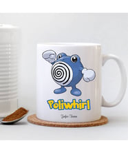 BK Gift Kişiye Özel Pokemon Poliwhirl Beyaz Kupa Bardak