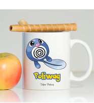 BK Gift Kişiye Özel Pokemon Poliwag Beyaz Kupa Bardak